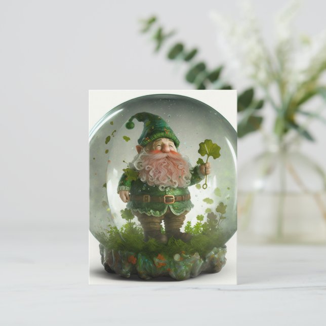 St. Patrick's Day Postcard (Standing Front)