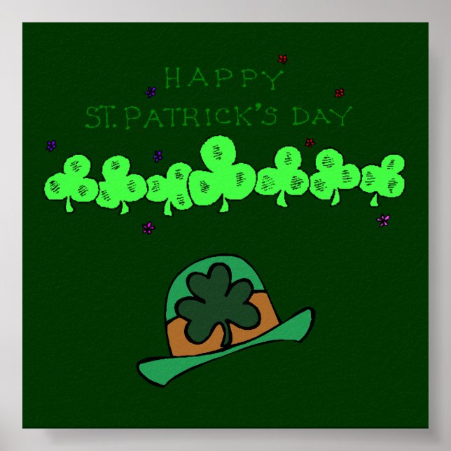 St. Patrick's Day Poster (Front)
