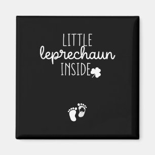 St Patricks Day Pregnancy Announcement For Women C Magnet