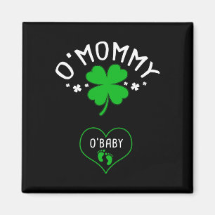 St Patricks Day Pregnancy Announcement Matching Co Magnet