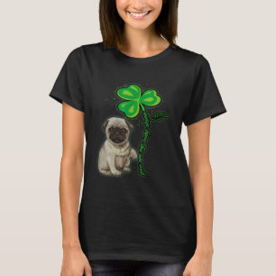 St Patricks Day Pug My Lucky Charm T-Shirt