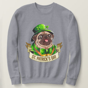 St. Patrick's Day Pug Sweatshirt