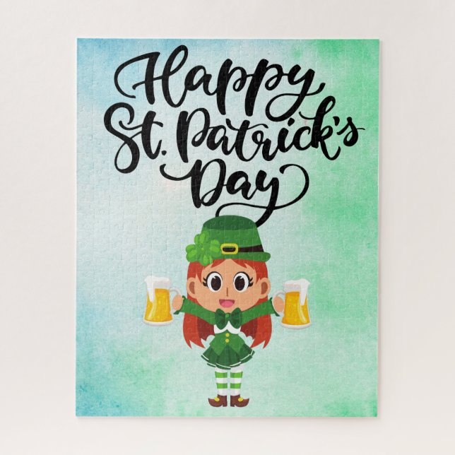 St. Patrick's Day puzzle (Vertical)