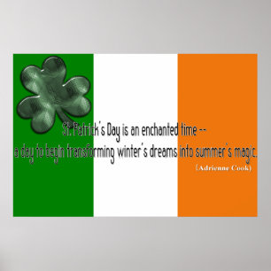 St. Patrick's Day Quote Print