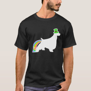 St Patrick's Day Rainbow Dog English Springer Spa T-Shirt