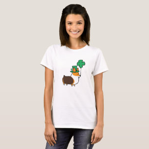 St Patricks Day Red Tricolor Corgi Shirt