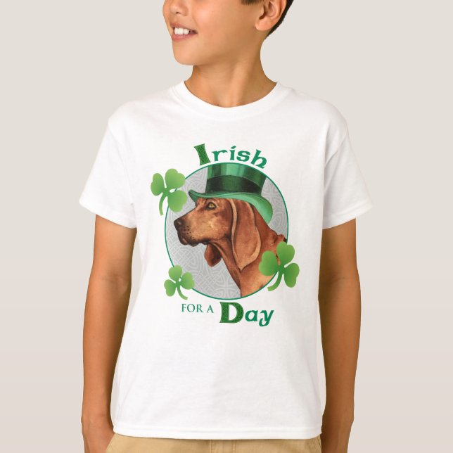 St. Patrick's Day Redbone T-Shirt (Front)