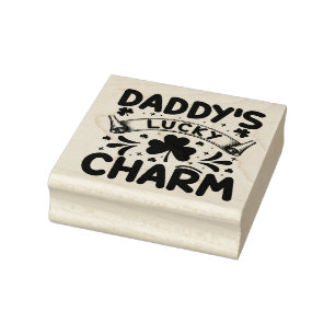 St Patrick's Day Rubber Stamp