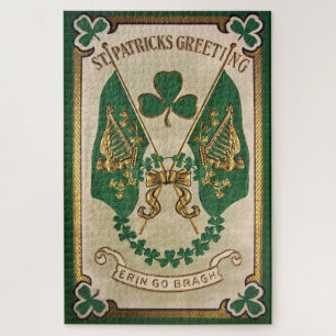 St. Patricks Day Salutation Grand Puzzle