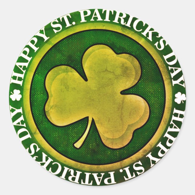 St Patrick's Day Seal (Front)