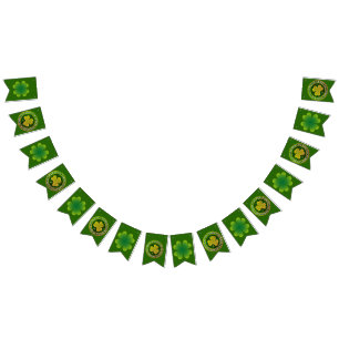 St Patrick's Day Seal Bunting Flags