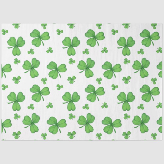 St Patrick's Day Series Design 7 Tissue Paper (Front)