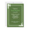 St. Patrick's Day Shamrock Birthday Invitation 5x7