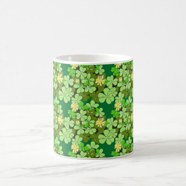 St Patricks Day Shamrock   Coffee Mug (Center)