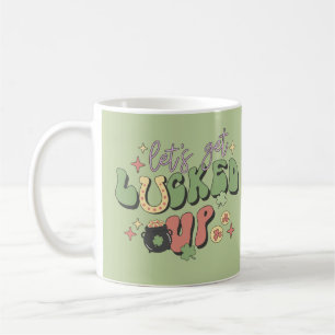 St. Patrick's Day Shamrock Irish Let's Get Lucked Coffee Mug
