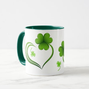 St. Patrick's Day Shamrock Mug