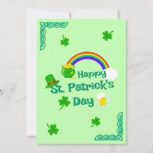 St. Patrick's Day Shamrock Pot of Gold Celtic Knot