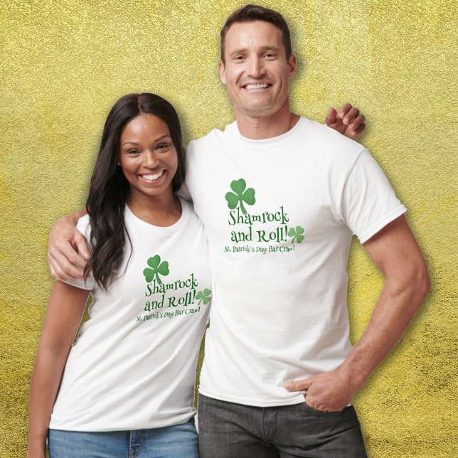 St. Patrick's Day Shamrock T-Shirt (Creator Uploaded)