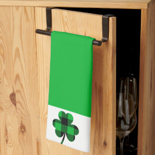 St. Patrick's Day Shamrocks Kitchen Towels