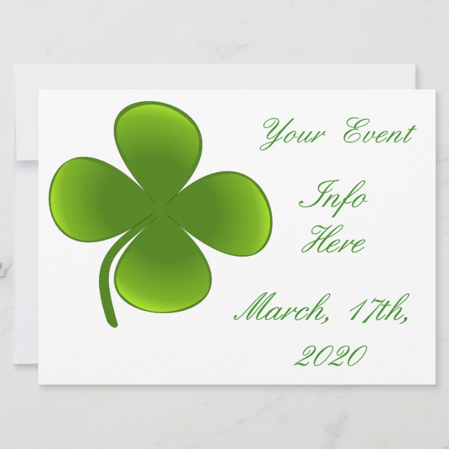 St Patrick's Day Shamrocks Thunder_Cove (Front)