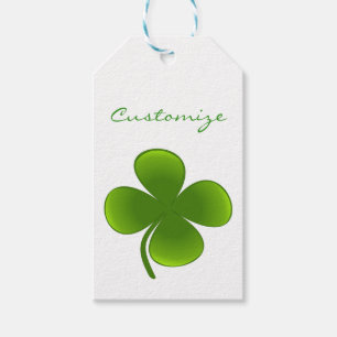 St Patrick's Day Shamrocks Thunder_Cove Gift Tags