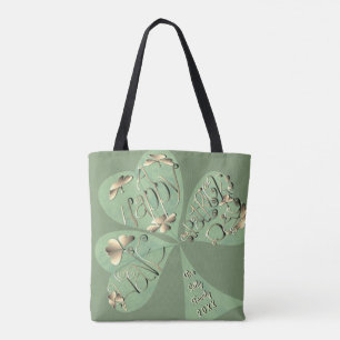 St. Patrick's Day Shamrocks Tote Bag