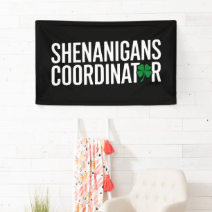 St. Patrick's Day Shenanigan Coordinator Banner