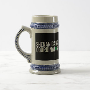 St. Patrick's Day Shenanigan Coordinator Beer Stein