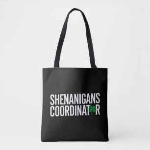 St. Patrick's Day Shenanigan Coordinator Tote Bag