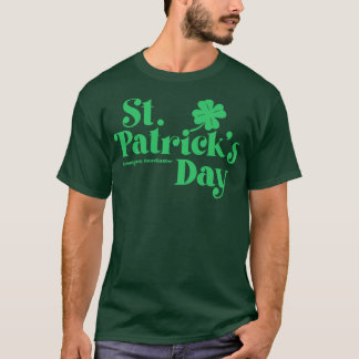 St Patricks Day Shenanigans Coordinator Green Text T-Shirt