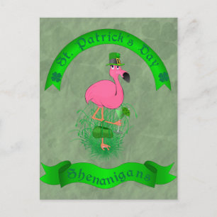 St. Patrick's Day Shenanigans Postcard