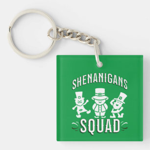 ST PATRICK'S DAY - SHENANIGANS SQUAD KEYCHAIN