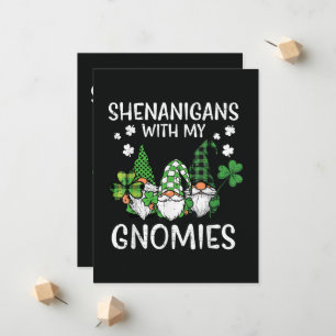 St Patricks Day Shenanigans with Gnomies Gnome Announcement