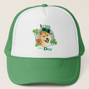 St. Patrick's Day Shiba Inu Trucker Hat
