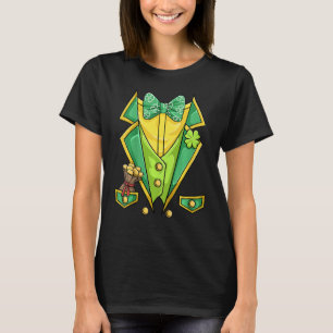 St Patricks Day Shirt Irish Tuxedo Childs Leprecha