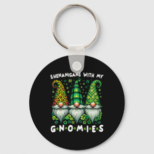 St Patricks Day Shirt Women - Shenanigans With My Keychain
