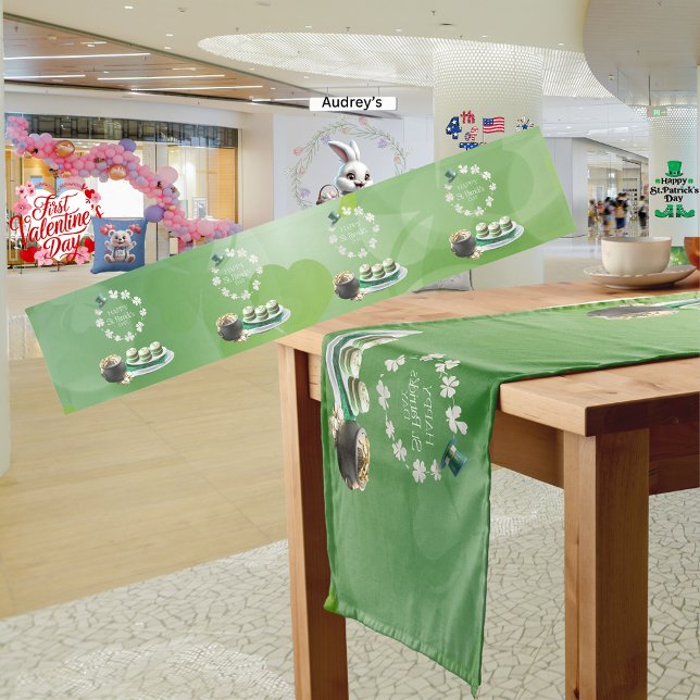St Patrick's Day Short Table Runner (Creator Uploaded)