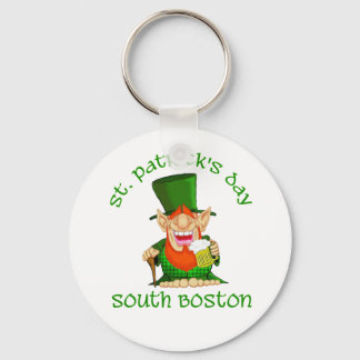 St Patricks Day ~South Boston Keychain