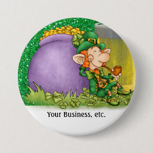 St. Patrick's Day - SRF 3 Inch Round Button