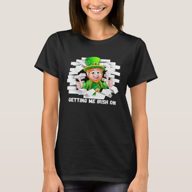 St Patricks Day  St Pattys Pixie Gnome Elfin Fay S T-Shirt (Front)