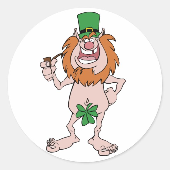 St Patrick's Day sticker (Front)
