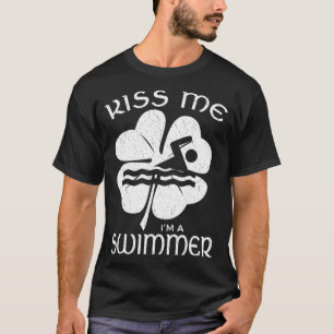 St Patricks Day Swimming  for a Swimmer  T-Shirt