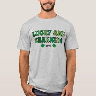 St Patrick's Day T-shirt charmant et chanceux