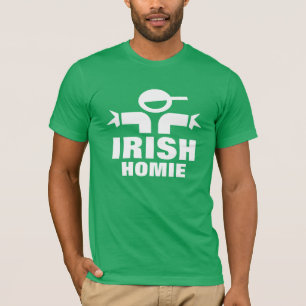 St Patrick's day t shirt saying Irish homie
