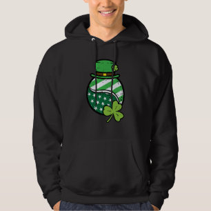 St Patricks Day Tennis Saint Paddys Pattys Men Wom Hoodie