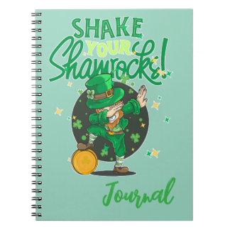 St Patricks day themed Notebook