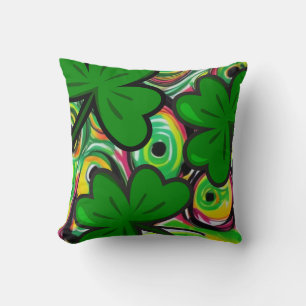 St. Patrick's Day Throw Pillow