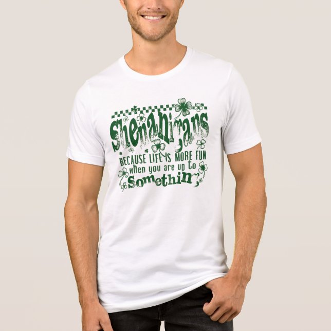 St. Patrick's Day Tri-Blend Shirt (Front)