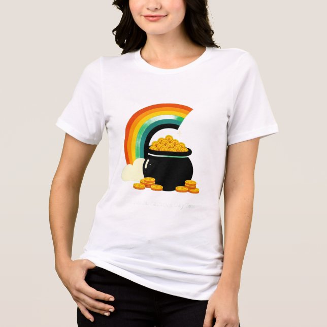 ST PATRICK'S DAY Tri-Blend SHIRT (Front)