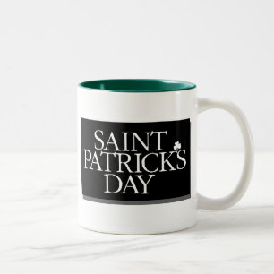 St. Patrick's Day Two-Tone Coffee Mug